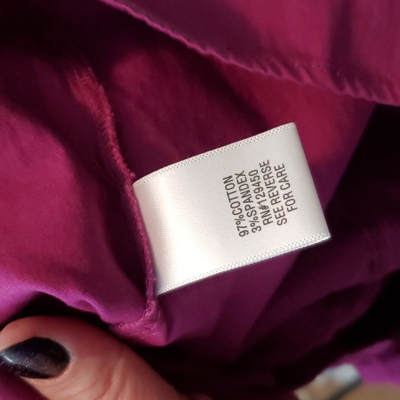 Apt 9 Pink/Purple Sleeveless Blouse - Picture 4 of 4